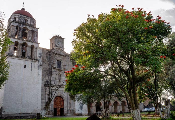 Convento agustino del siglo XVI en Malinalco Estado de México